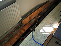 Woodworm Services, we treat woodworm across the South West of England, including Devon, Cornwall and Somerset.